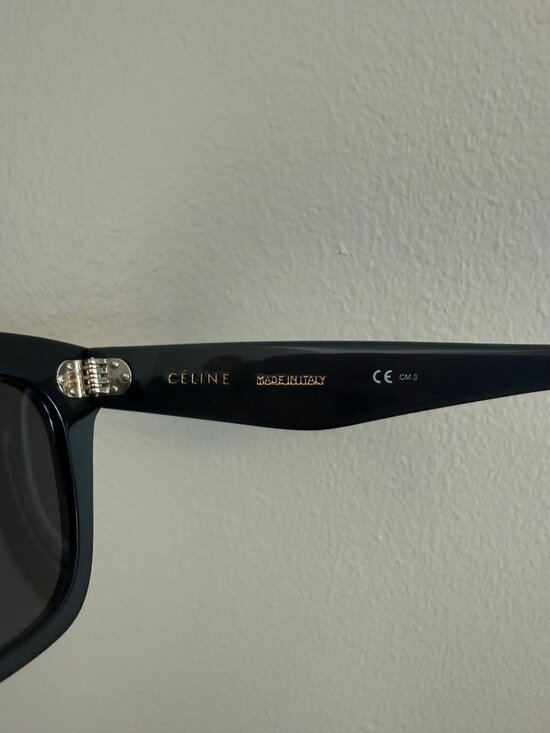 Céline Tilda Sunglasses (Phoebe Philo Era) - Black main image 2